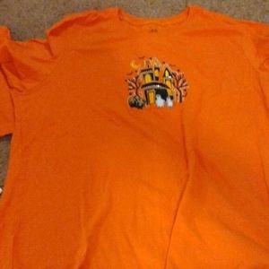 Two Halloween Ladies Long sleeve Shirts Used